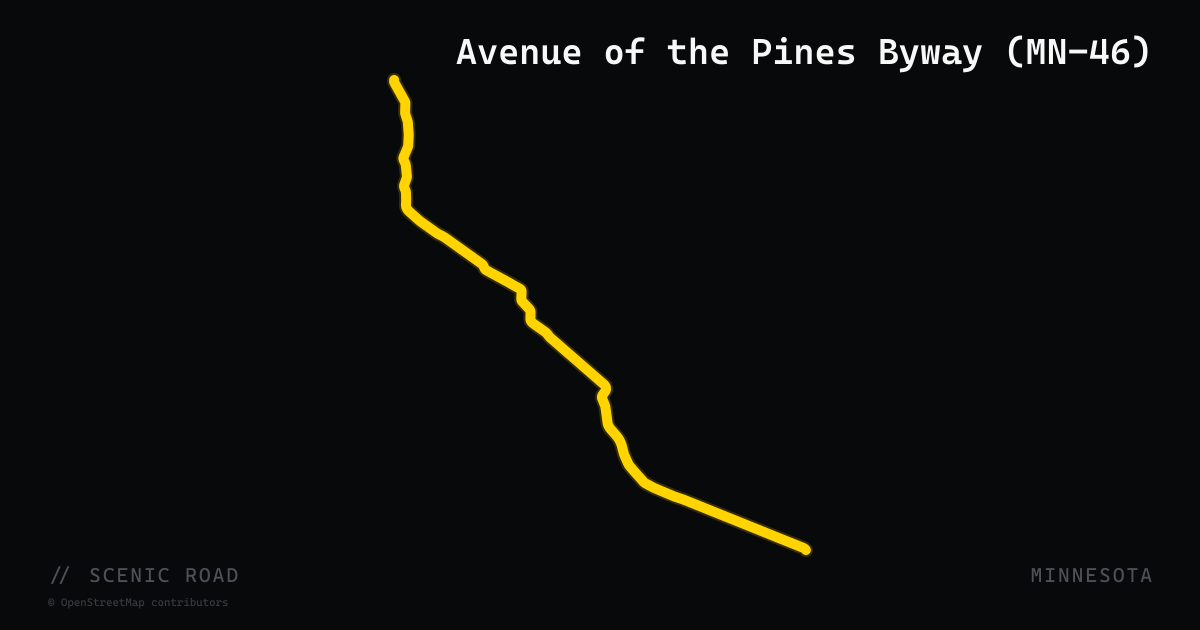 Avenue of the Pines Byway (MN-46)