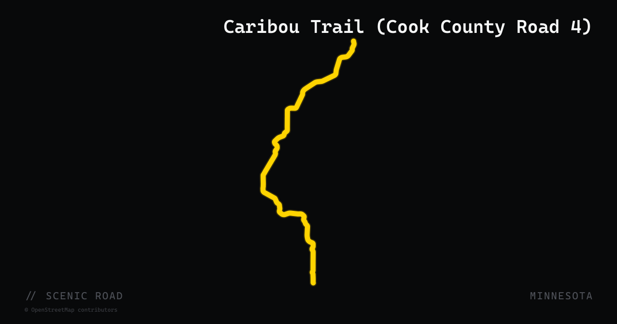 Caribou Trail (Cook County Road 4)