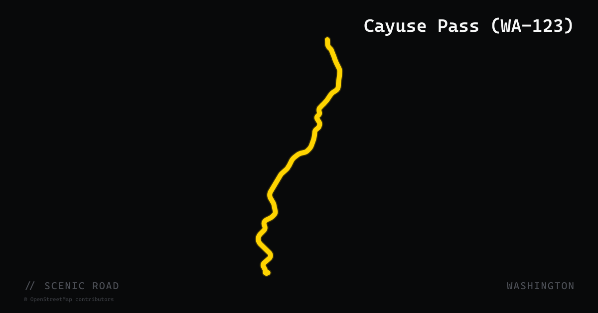 Cayuse Pass (WA-123)