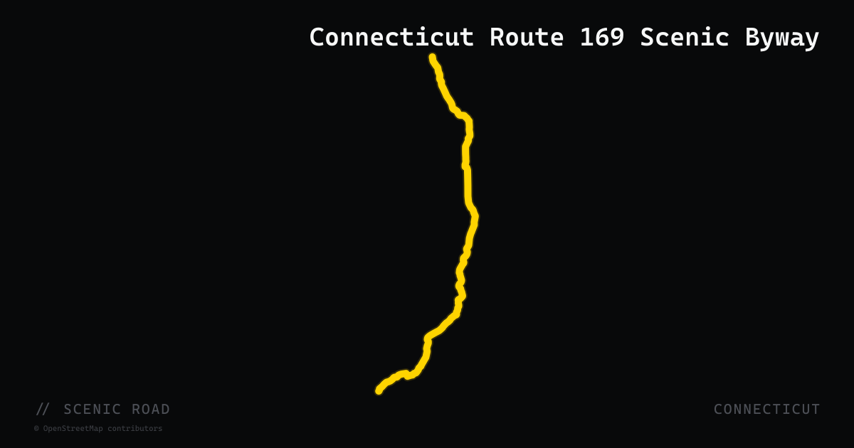 Connecticut Route 169 Scenic Byway