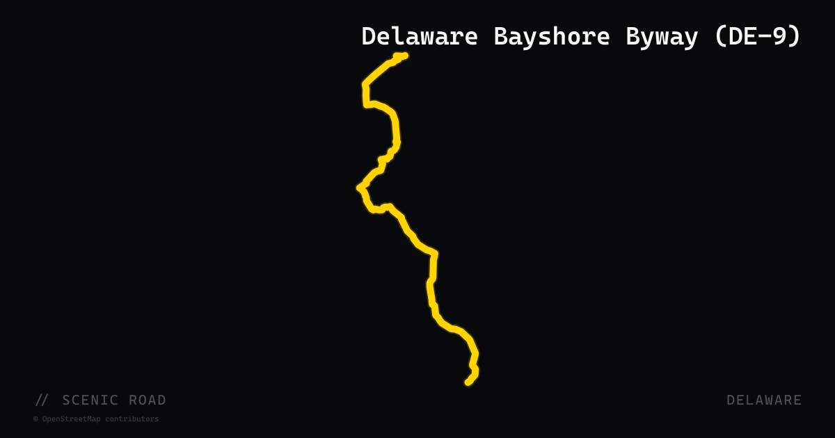 Delaware Bayshore Byway (DE-9)