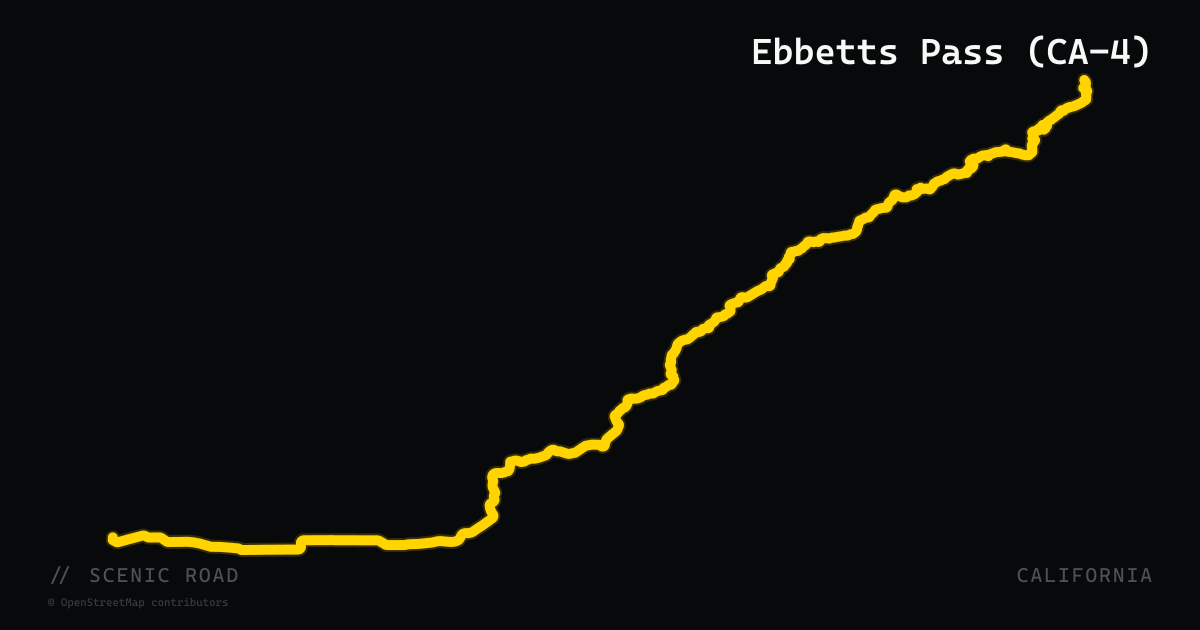 Ebbetts Pass (CA-4)