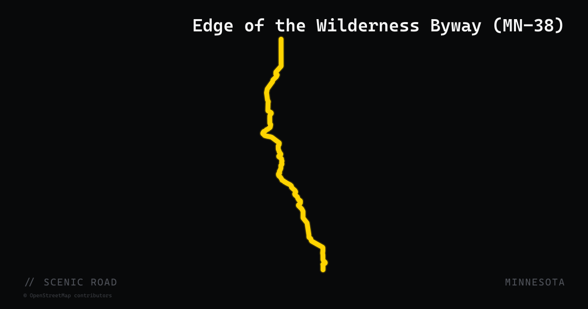 Edge of the Wilderness Byway (MN-38)