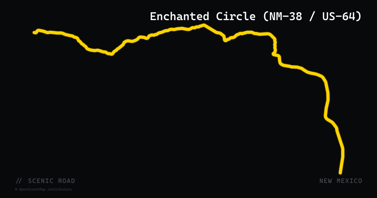 Enchanted Circle (NM-38 / US-64)