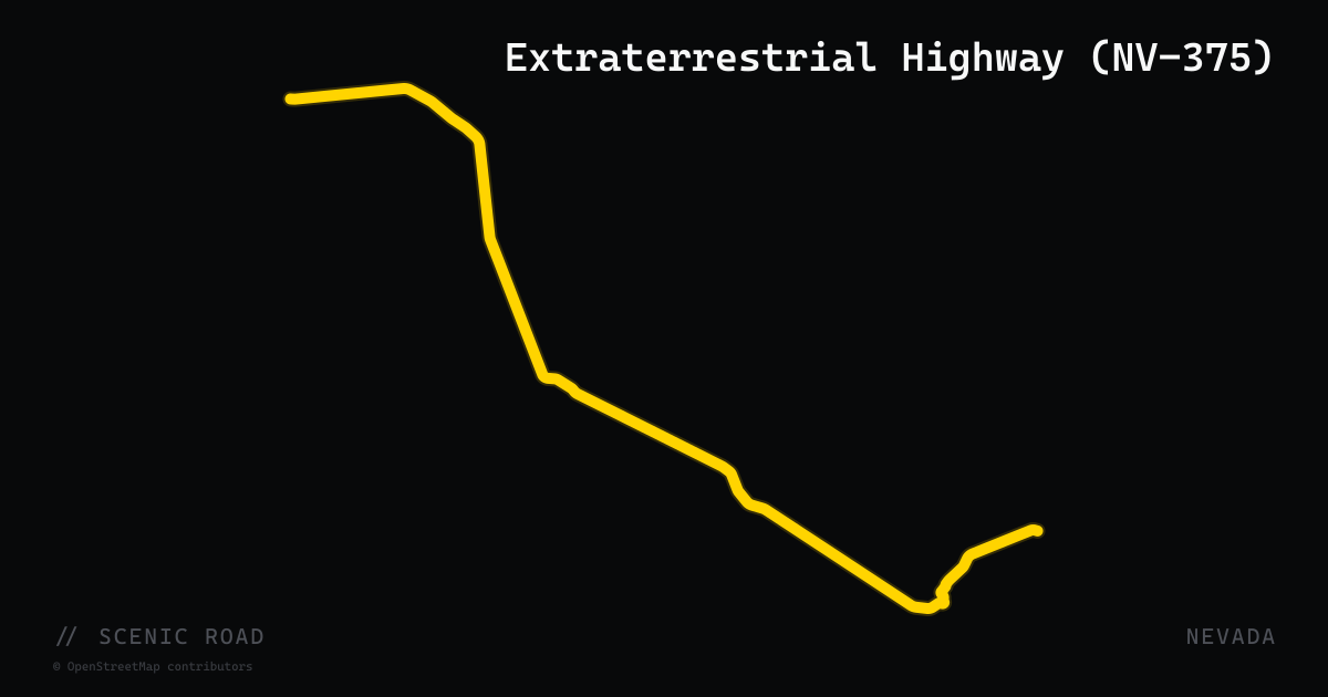 Extraterrestrial Highway (NV-375)