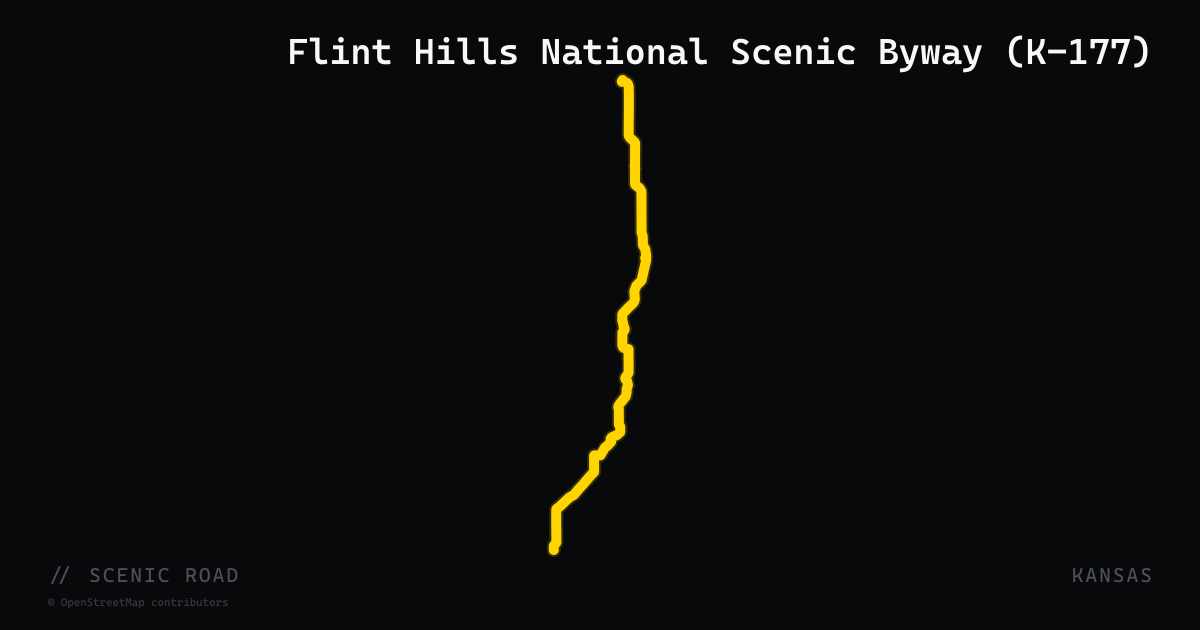 Flint Hills National Scenic Byway (K-177)
