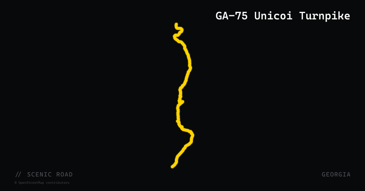 GA-75 Unicoi Turnpike