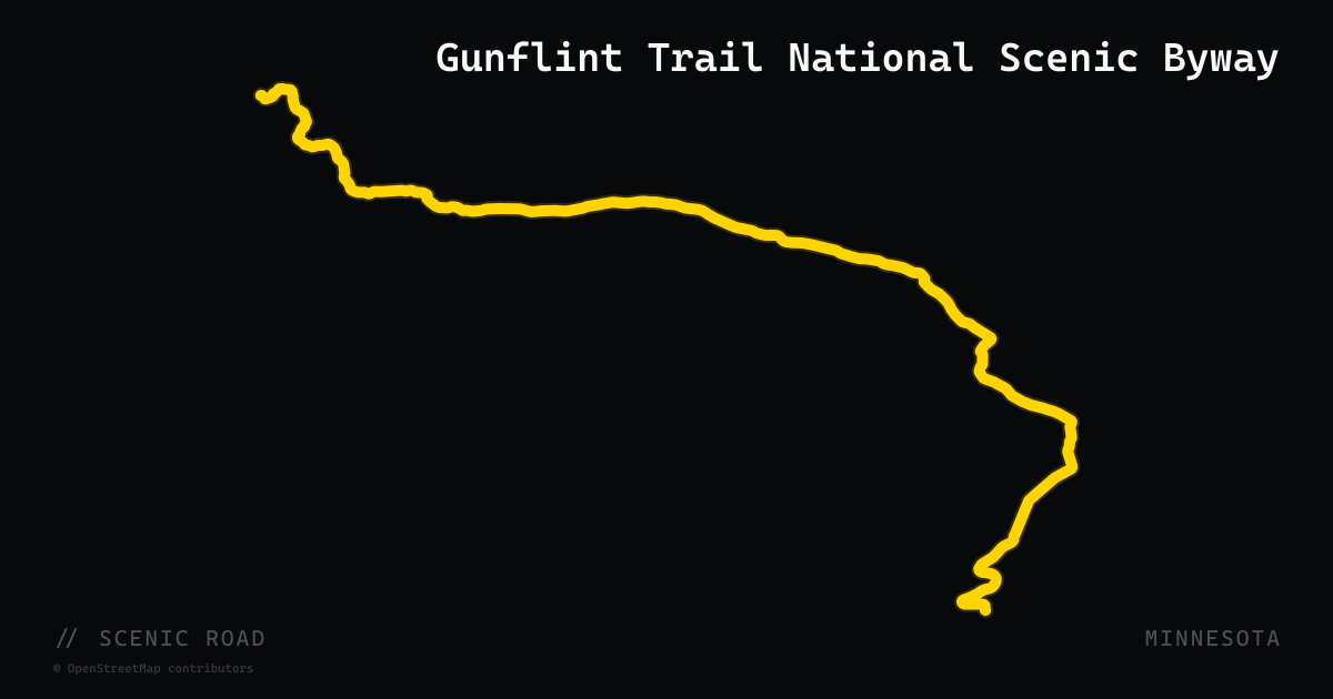 Gunflint Trail National Scenic Byway