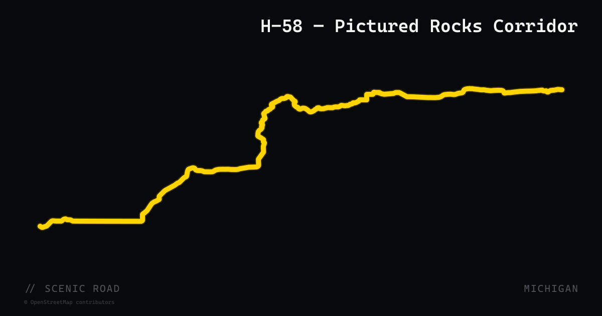 H-58 — Pictured Rocks Corridor