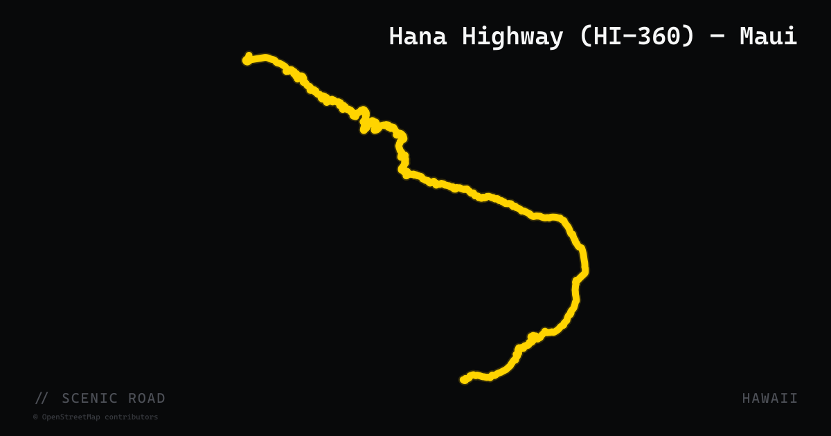 Hana Highway (HI-360) — Maui