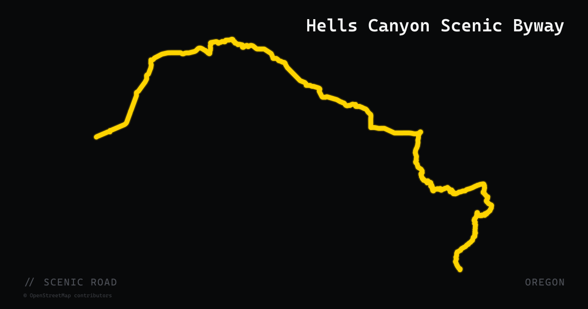 Hells Canyon Scenic Byway