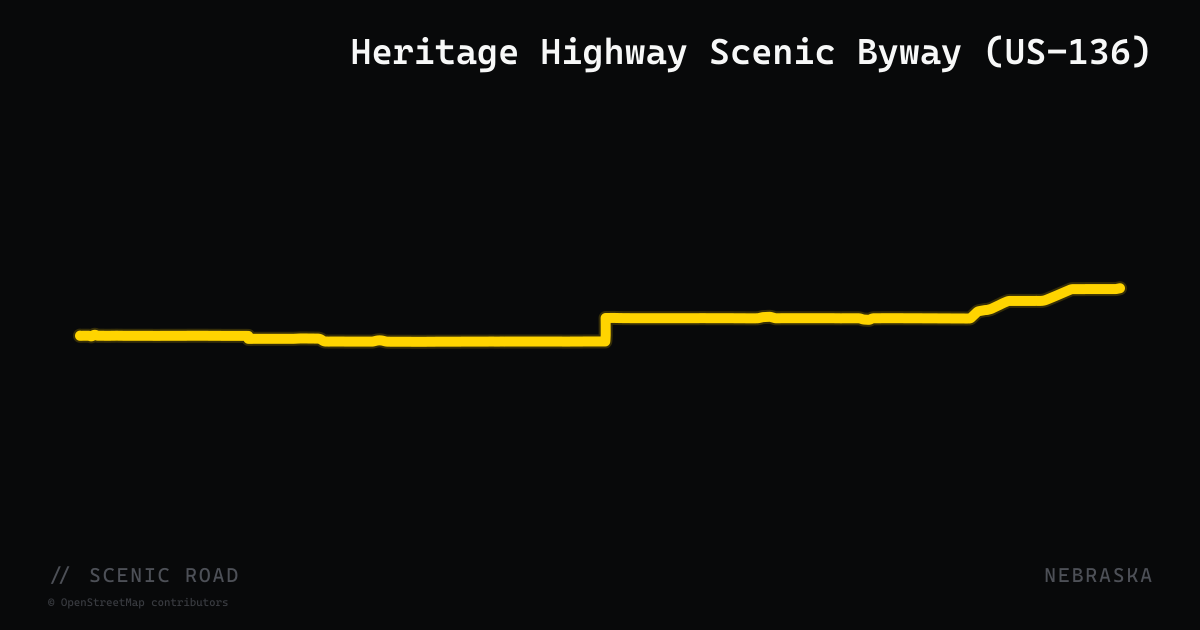 Heritage Highway Scenic Byway (US-136)