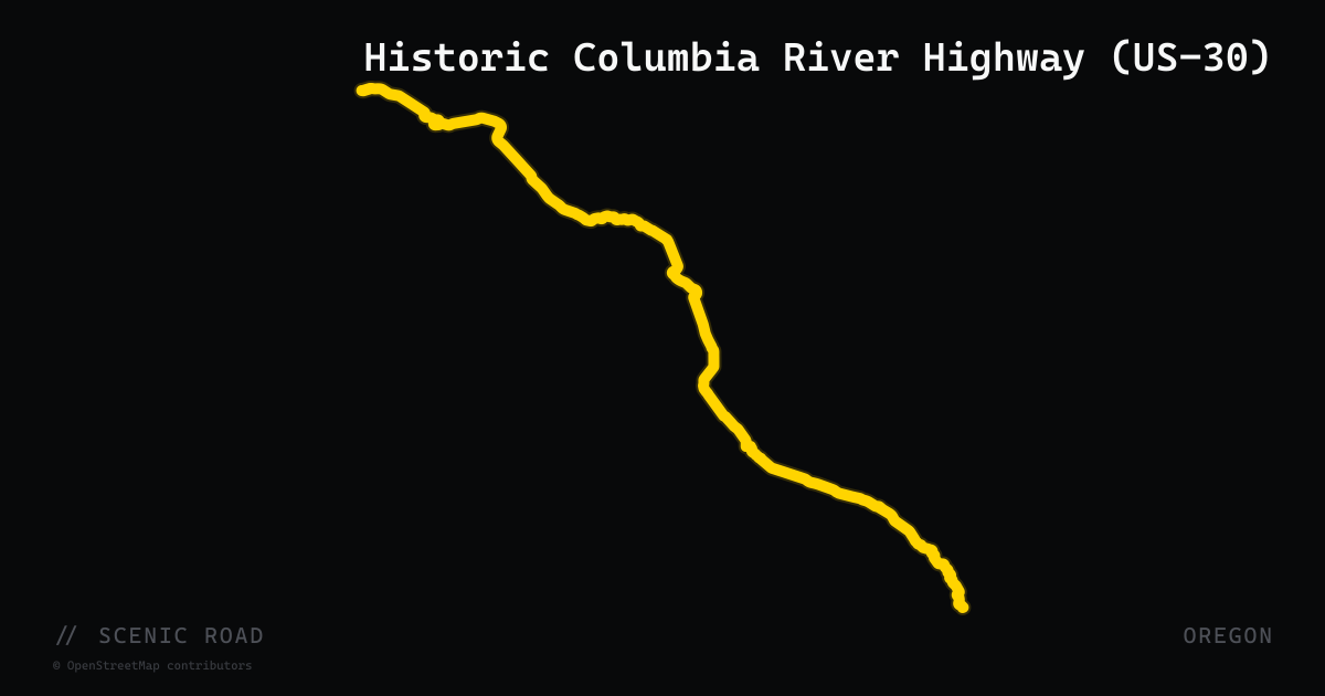 Historic Columbia River Highway (US-30)