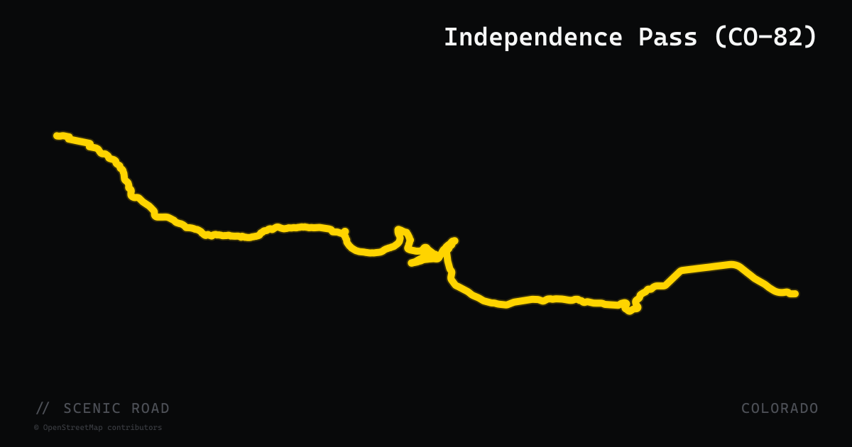Independence Pass (CO-82)