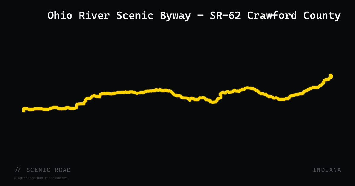 Ohio River Scenic Byway — SR-62 Crawford County