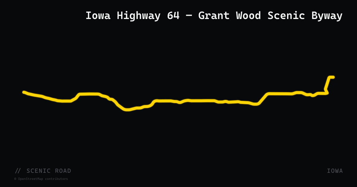 Iowa Highway 64 — Grant Wood Scenic Byway