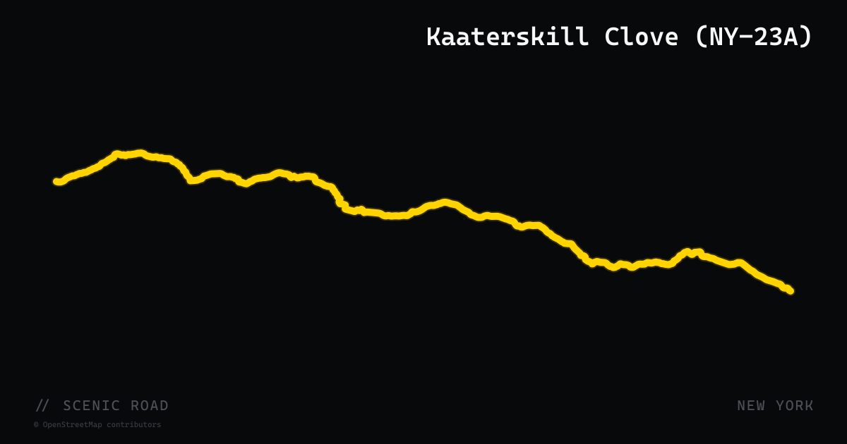 Kaaterskill Clove (NY-23A)