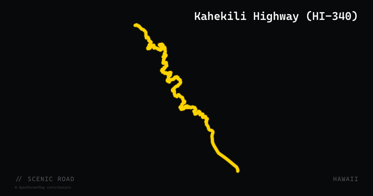 Kahekili Highway (HI-340)