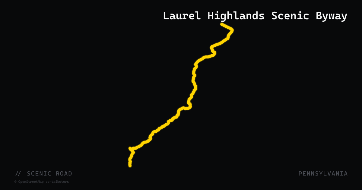 Laurel Highlands Scenic Byway