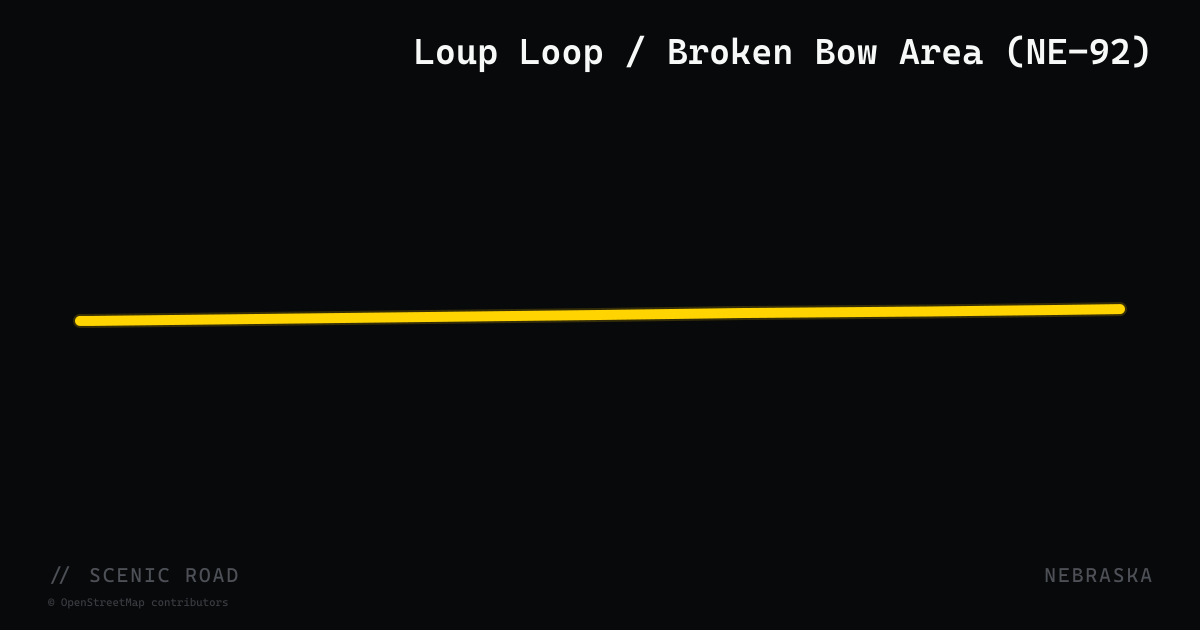 Loup Loop / Broken Bow Area (NE-92)