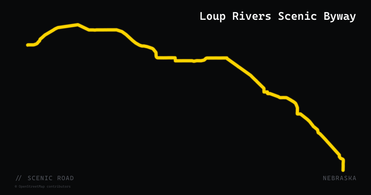 Loup Rivers Scenic Byway