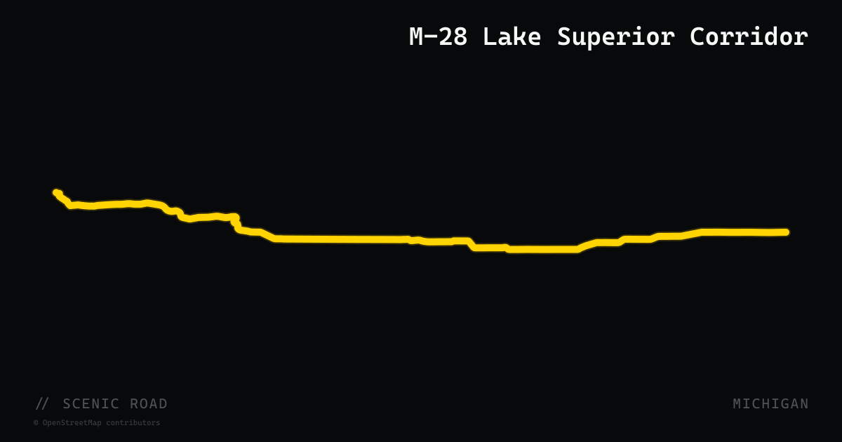 M-28 Lake Superior Corridor