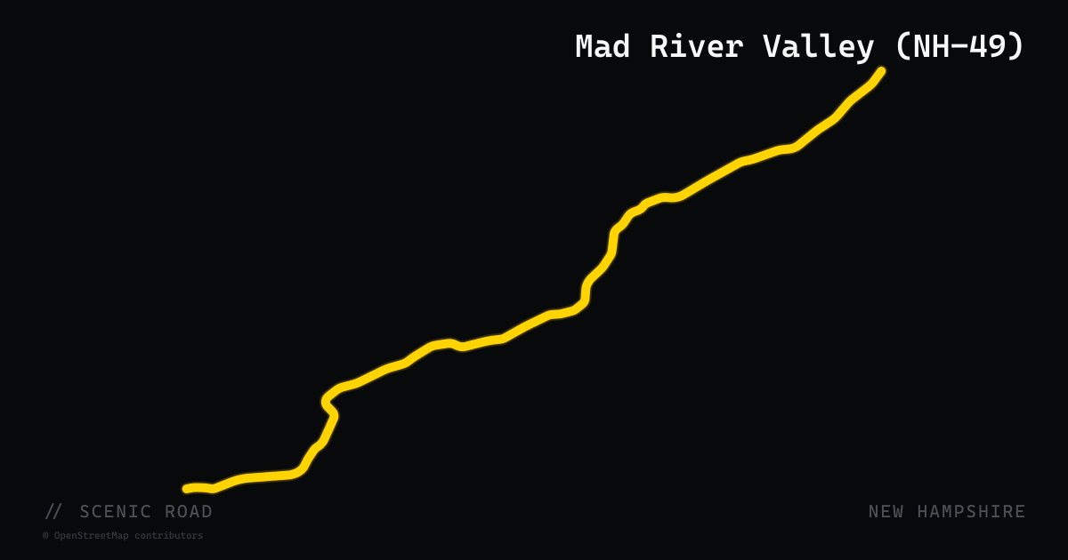Mad River Valley (NH-49)