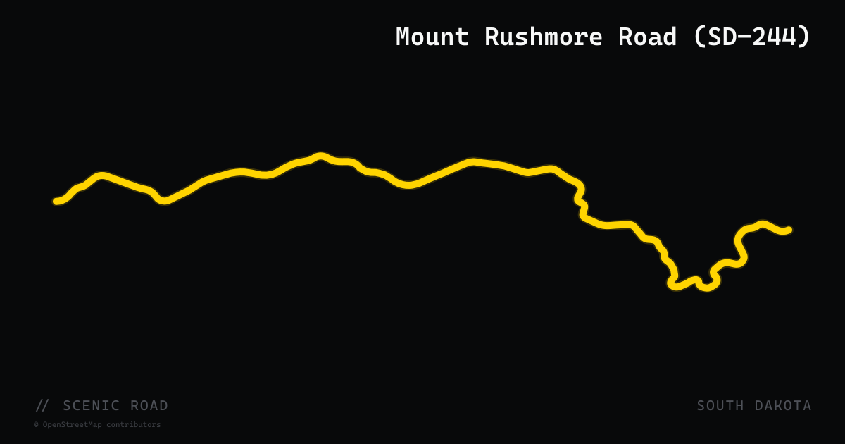 Mount Rushmore Road (SD-244)