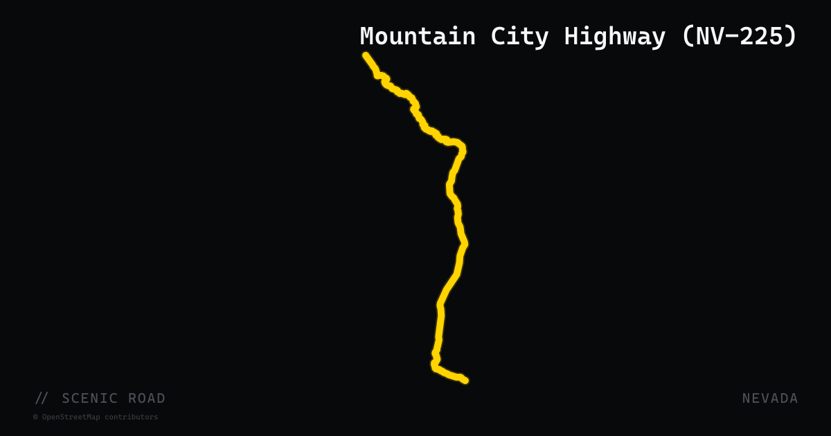Mountain City Highway (NV-225)