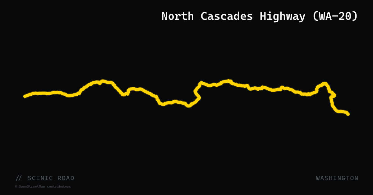 North Cascades Highway (WA-20)