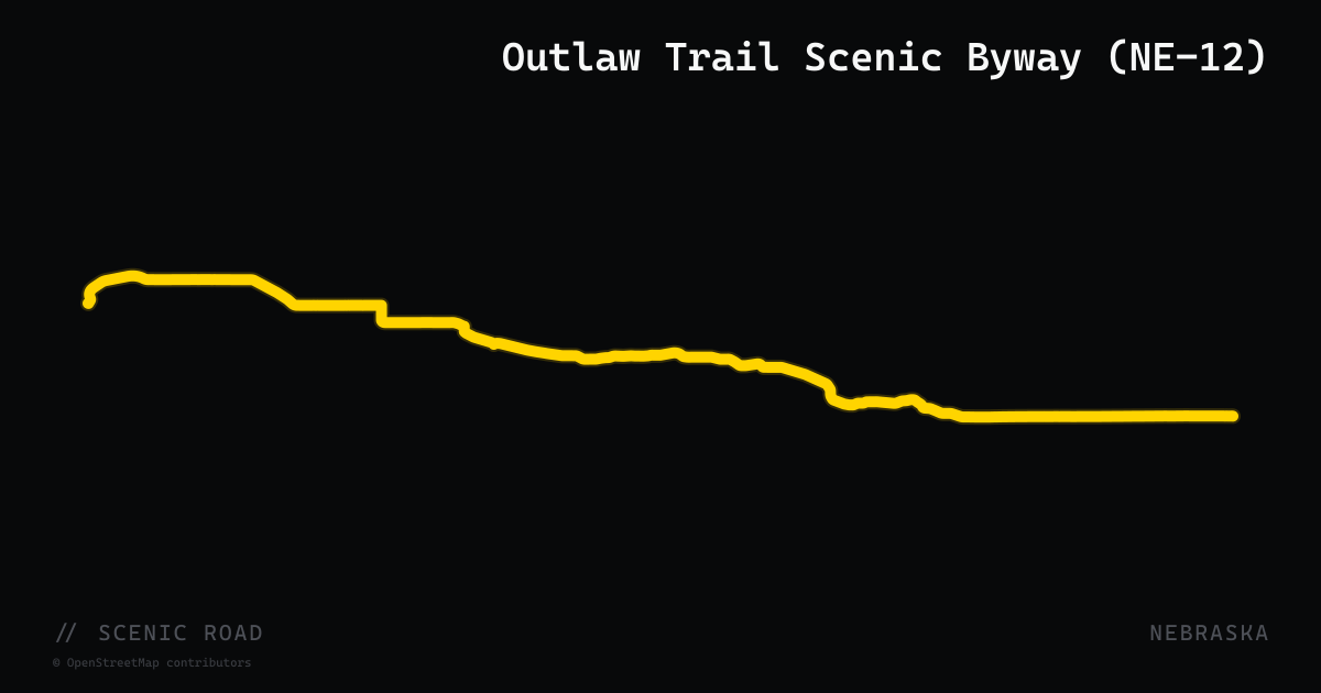Outlaw Trail Scenic Byway (NE-12)