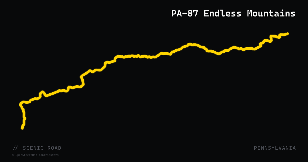 PA-87 Endless Mountains