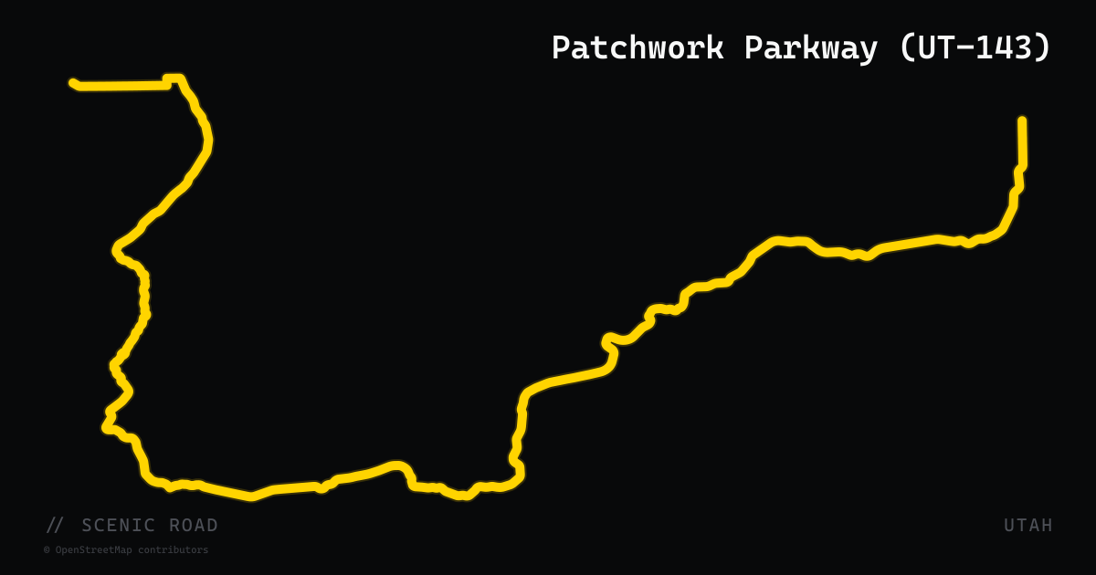 Patchwork Parkway (UT-143)