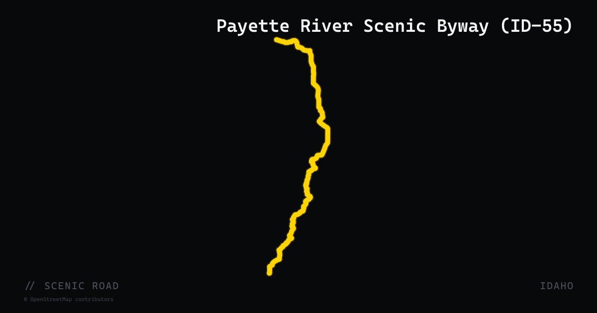 Payette River Scenic Byway (ID-55)