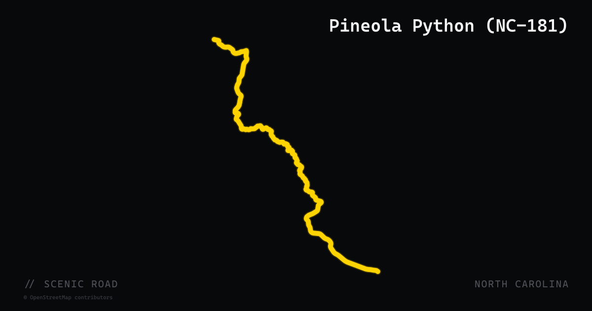Pineola Python (NC-181)