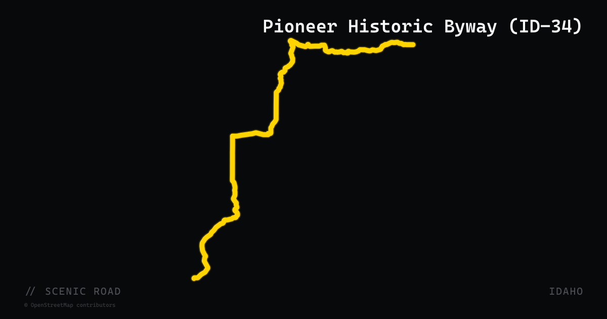 Pioneer Historic Byway (ID-34)