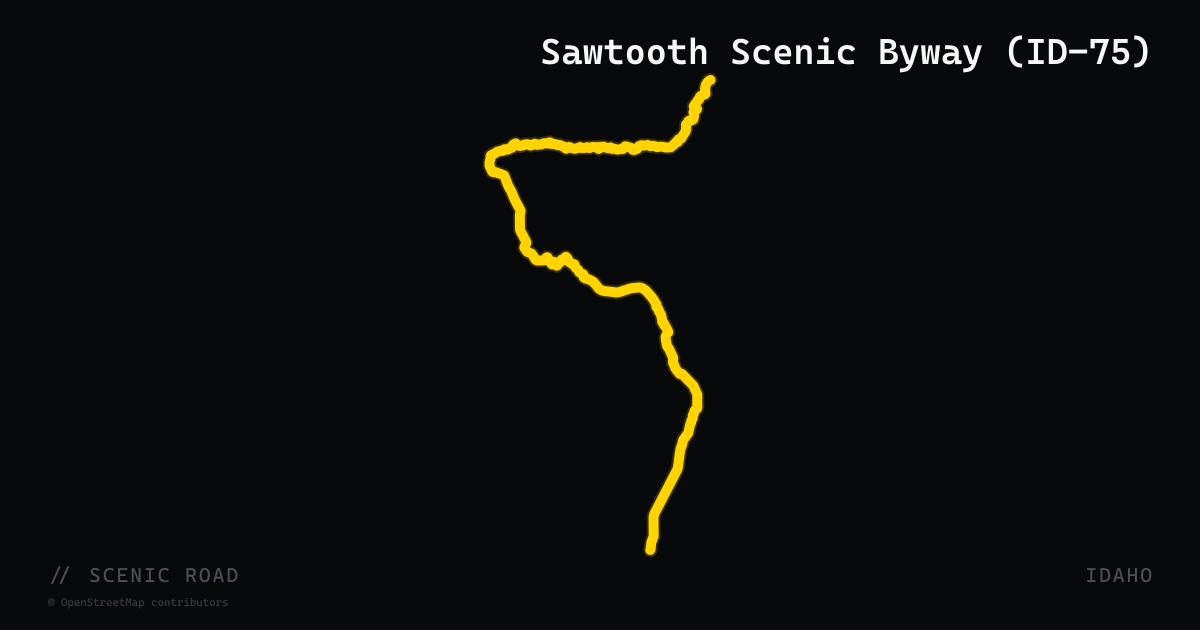 Sawtooth Scenic Byway (ID-75)