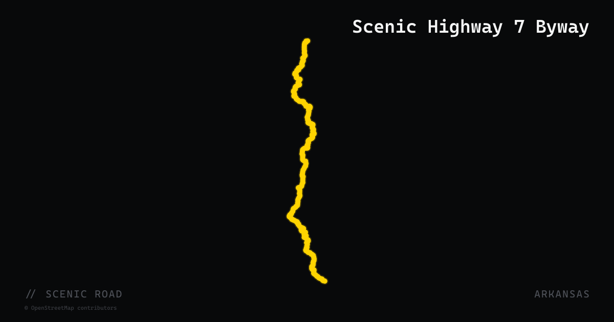 Scenic Highway 7 Byway