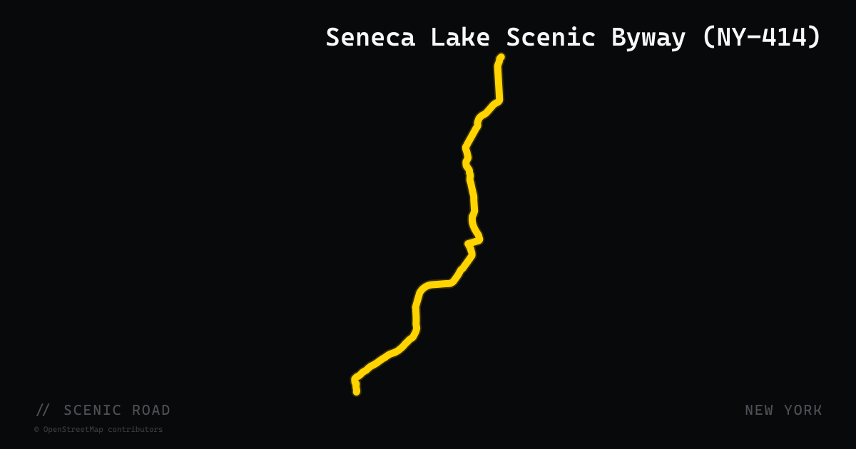 Seneca Lake Scenic Byway (NY-414)