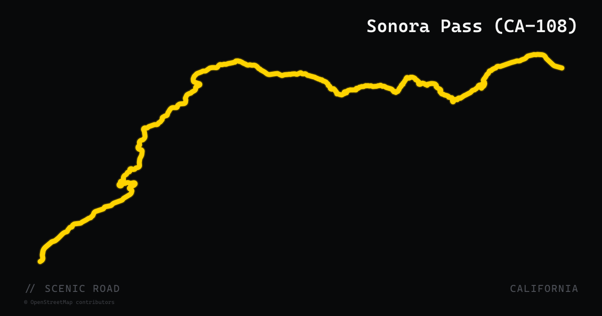 Sonora Pass (CA-108)