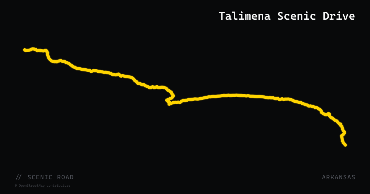 Talimena Scenic Drive