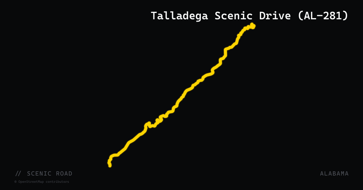 Talladega Scenic Drive (AL-281)