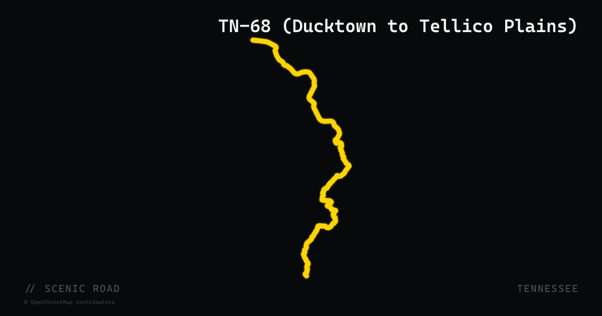 TN-68 (Ducktown to Tellico Plains)