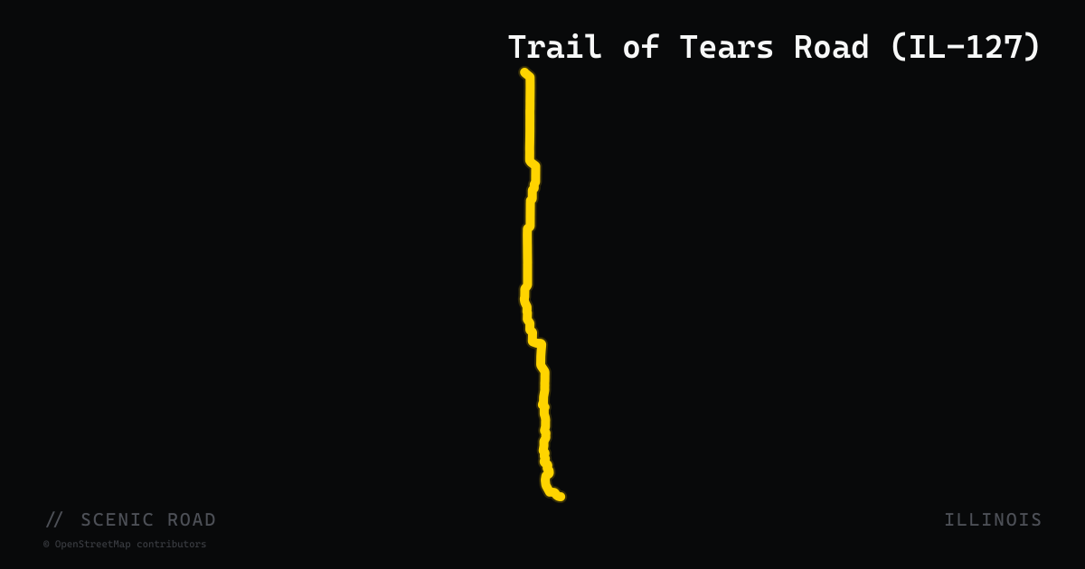 Trail of Tears Road (IL-127)