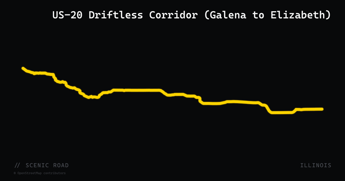 US-20 Driftless Corridor (Galena to Elizabeth)