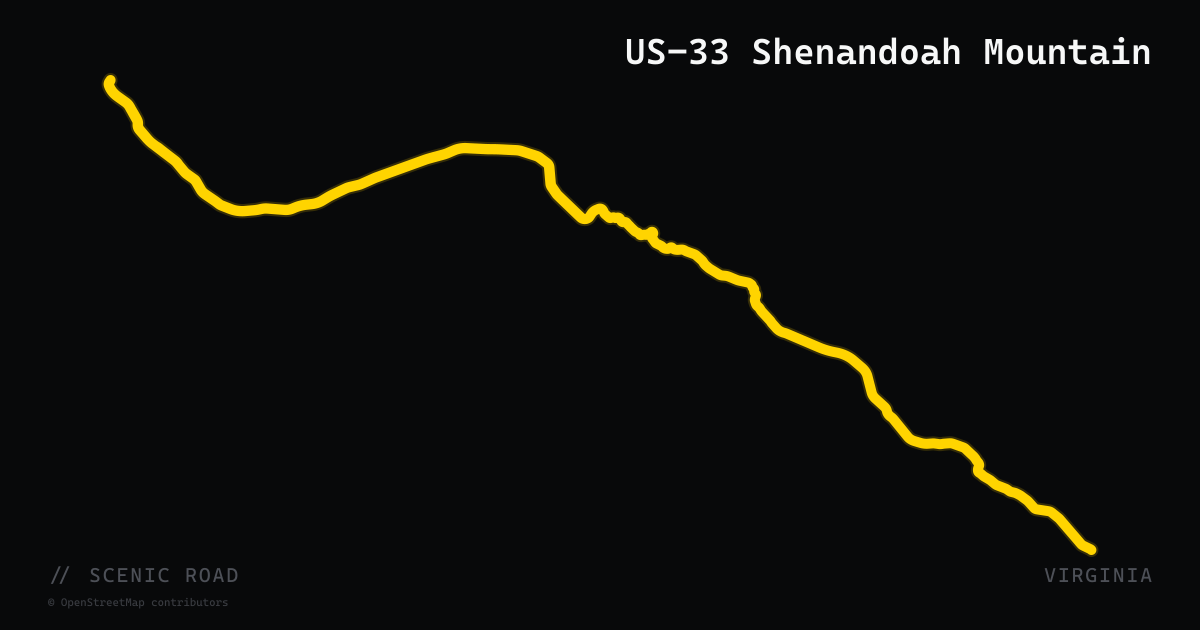 US-33 Shenandoah Mountain