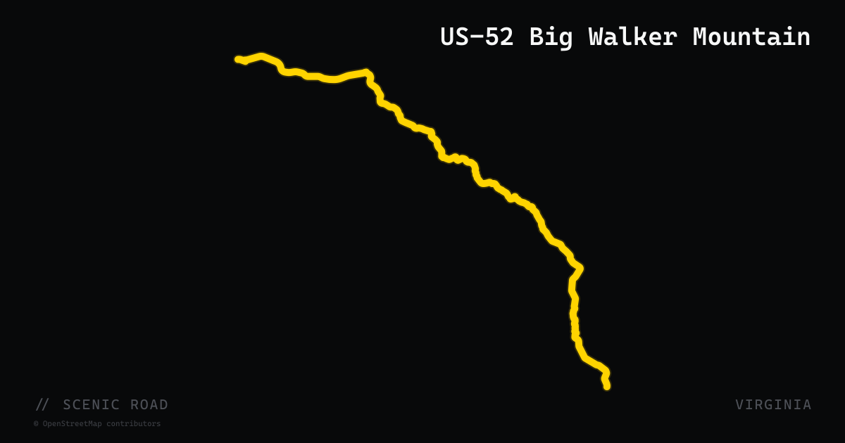 US-52 Big Walker Mountain