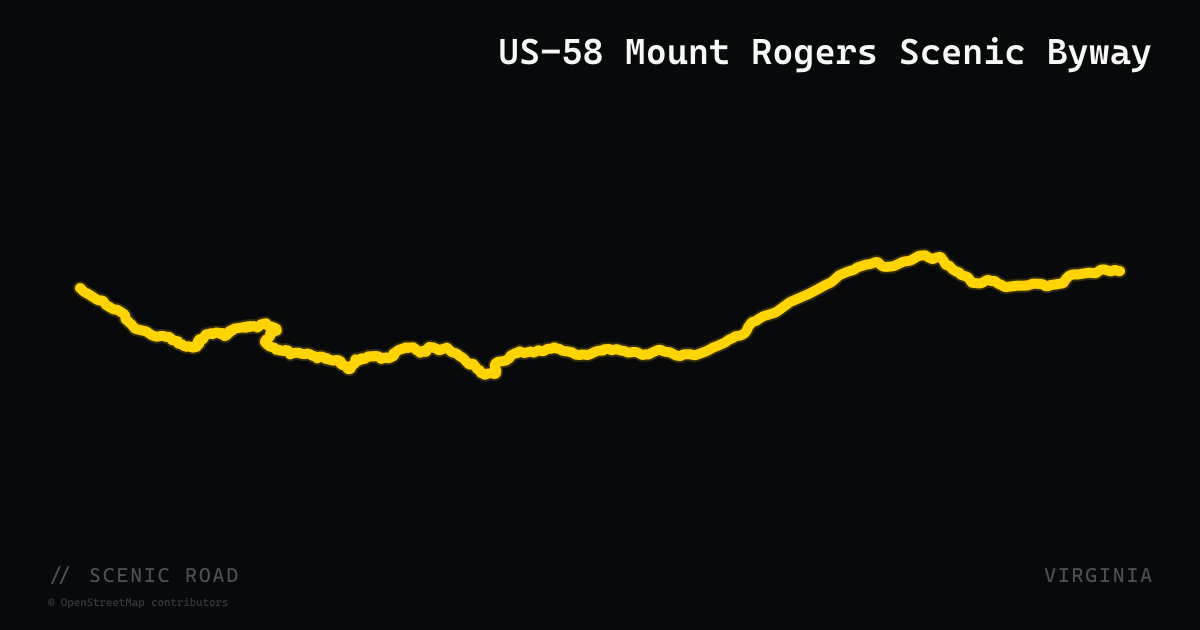 US-58 Mount Rogers Scenic Byway
