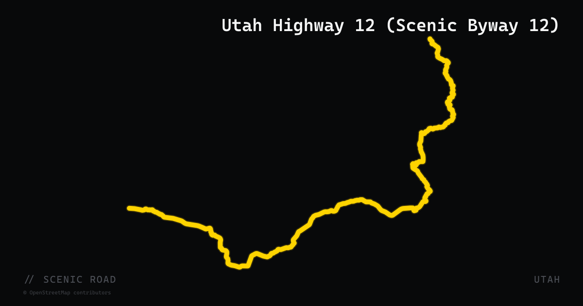 Utah Highway 12 (Scenic Byway 12)