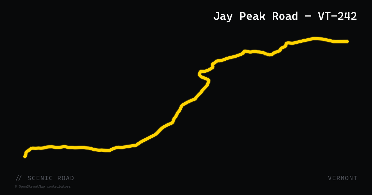 Jay Peak Road — VT-242